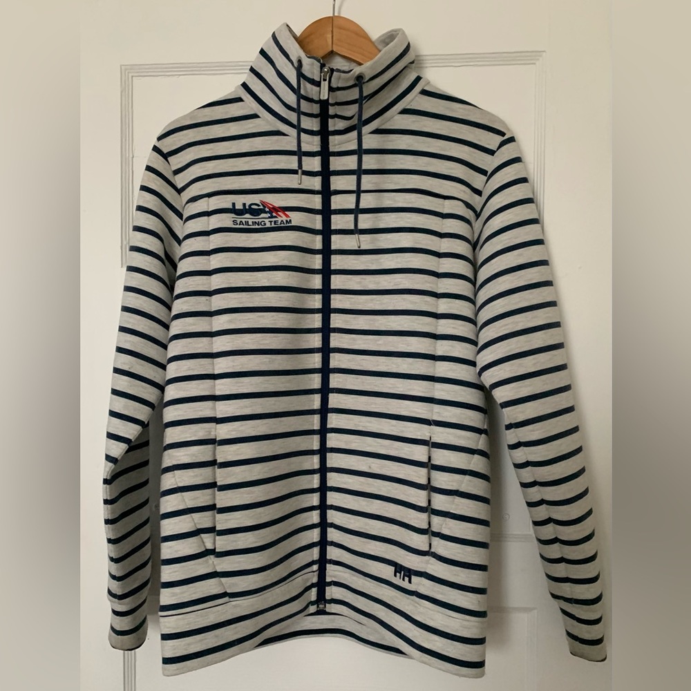 Helly Hansen - striped zippered sweatshirt